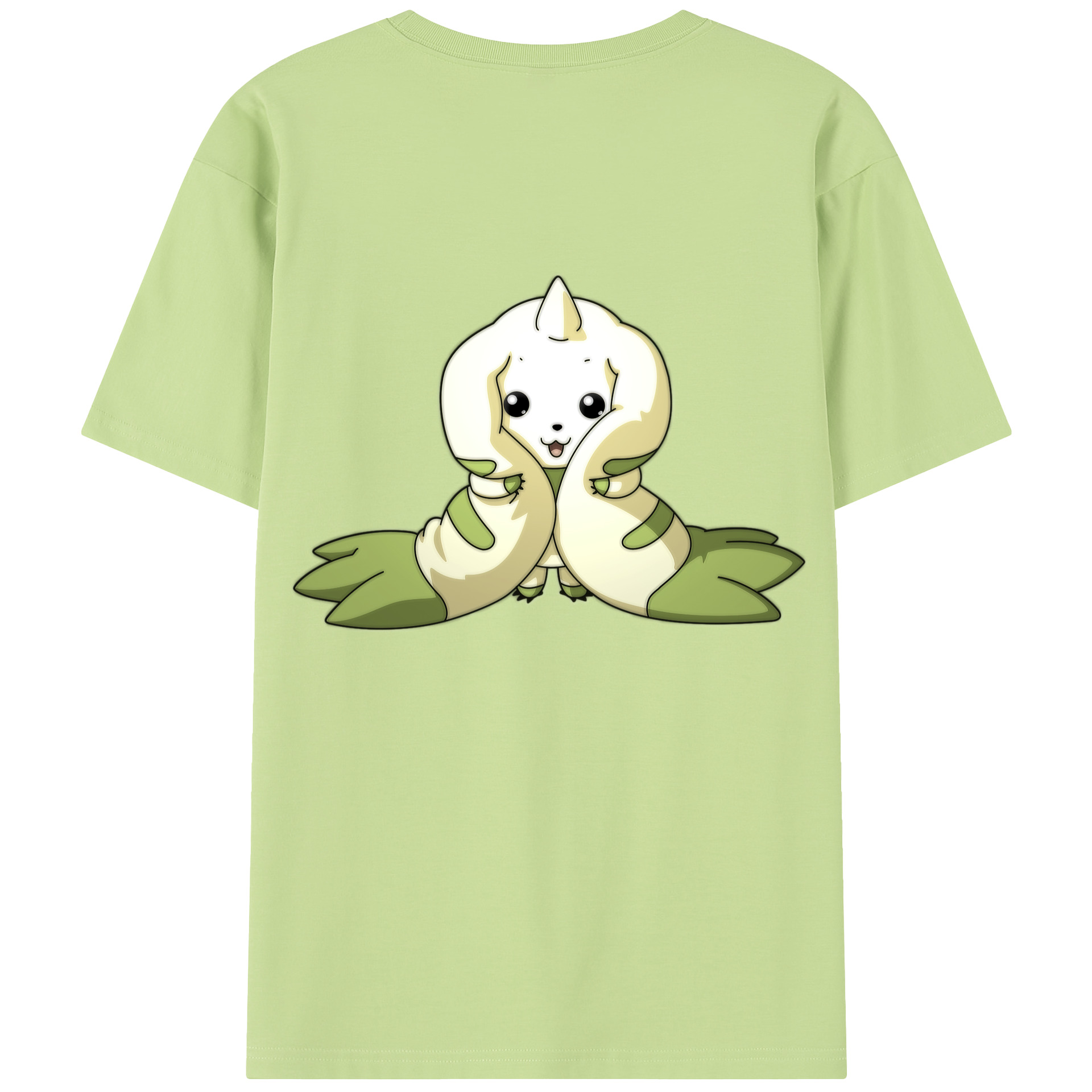 （画像用） Digimon デジタルモンスター/デジモン 綿100％半袖Tシャツ（背面プリント）